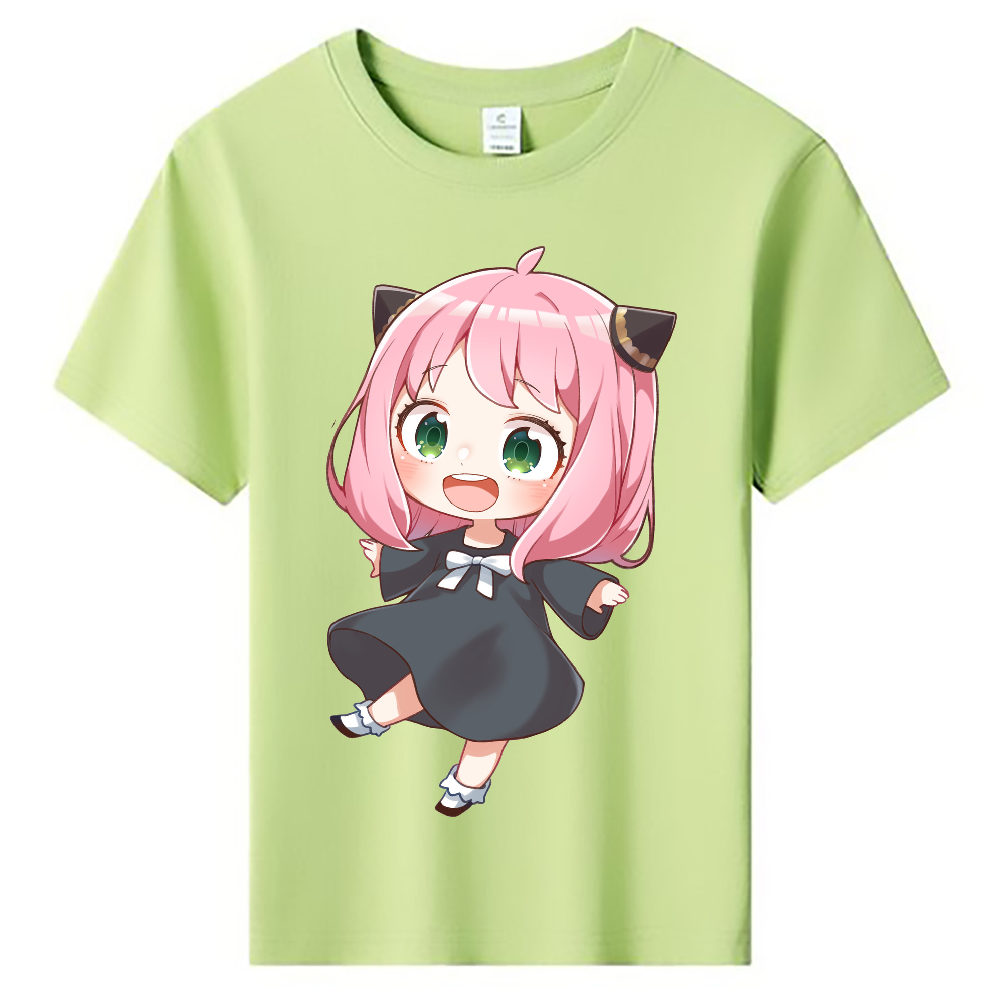 （画像用） SPY×FAMILY间谍家家酒 綿100％キッズTシャツ（フロントプリント）